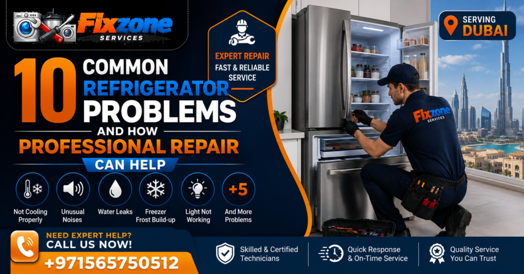 10 Common Refrigerator Problems and How Professional Repair Can Help