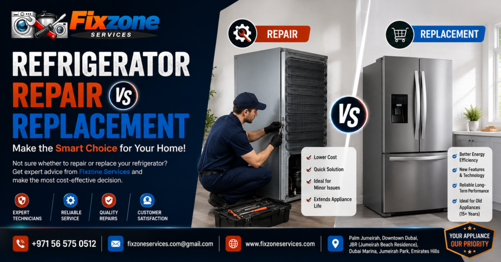 Refrigerator Repair vs. Replacement