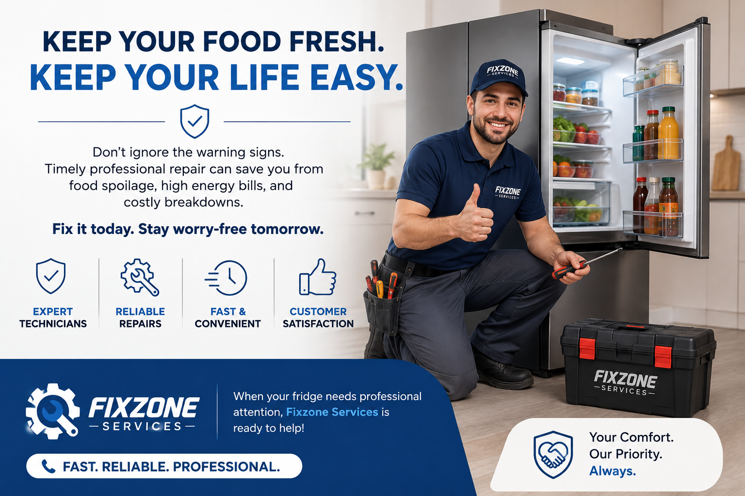 Signs Your Fridge Needs Professional Repair
