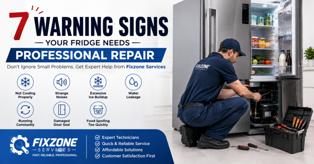 Signs Your Fridge Needs Professional Repair